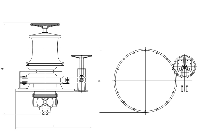 Anchor Mooring Capstan